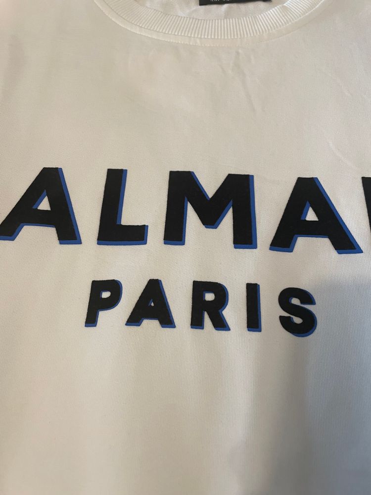 Balmain White Sweatshirt 2