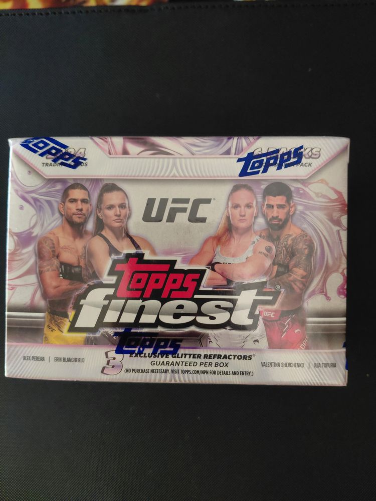 Topps Finest Ufc Trading Cards Box