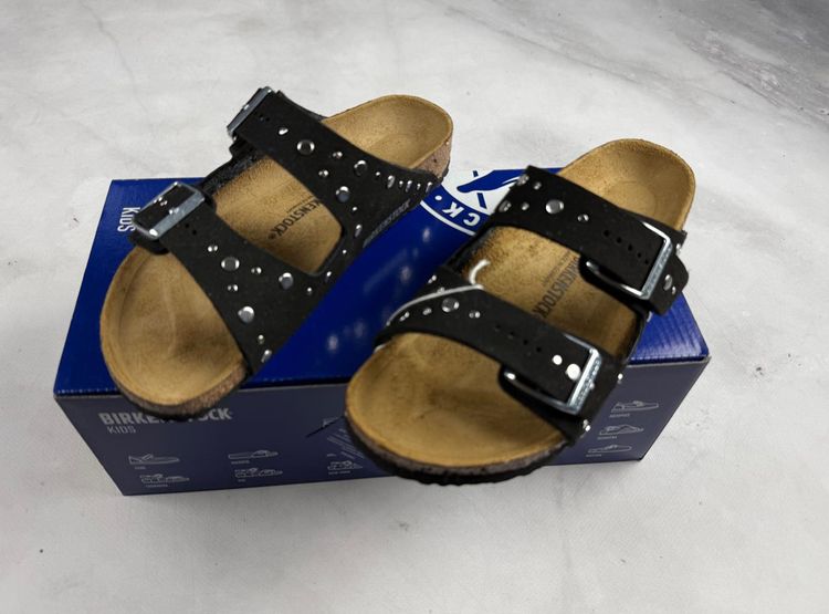 Birkenstock Arizona Rivet Border Kids Sandals