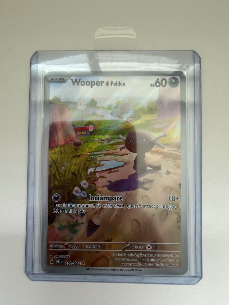 Pokémon Wooper Di Paldea Pokémon Card product image