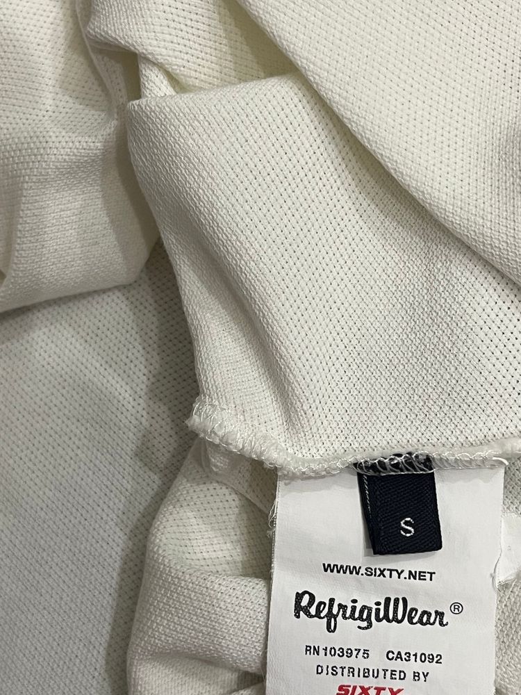 Immagine di Refrigiwear White Polo Shirt 5