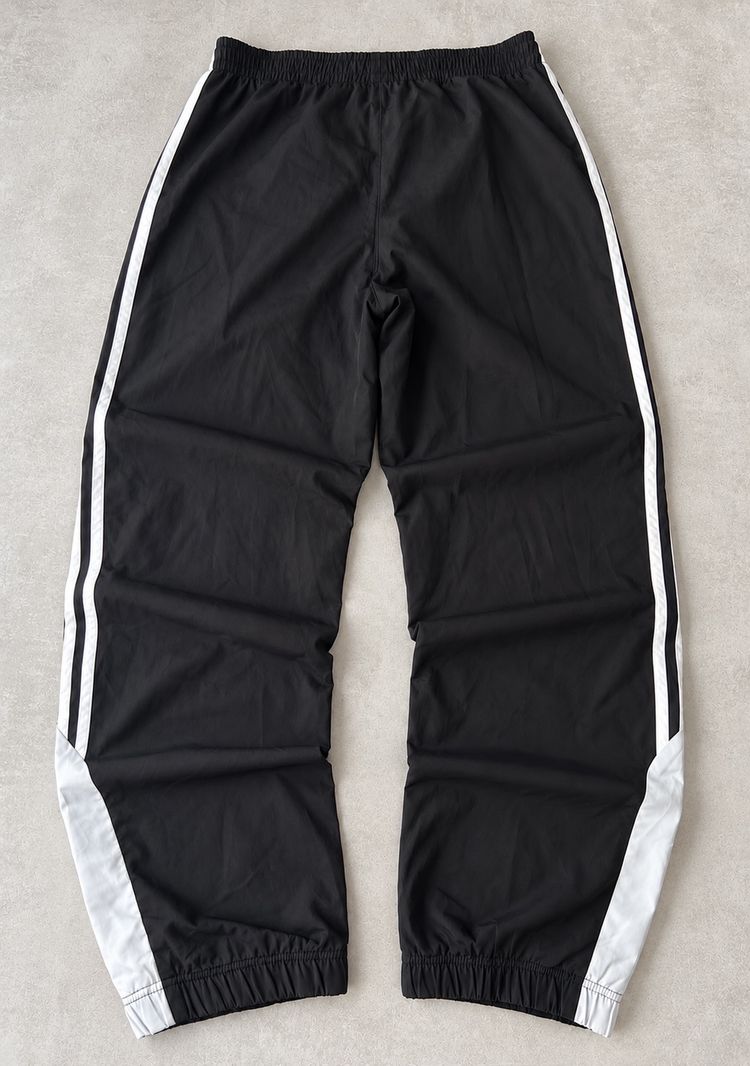 Adidas Black Track Pants With White Stripes image 2