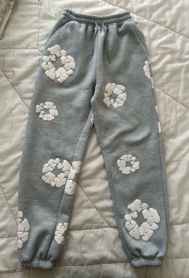 Other Grey Sweatpants With White Floral Patterns product image