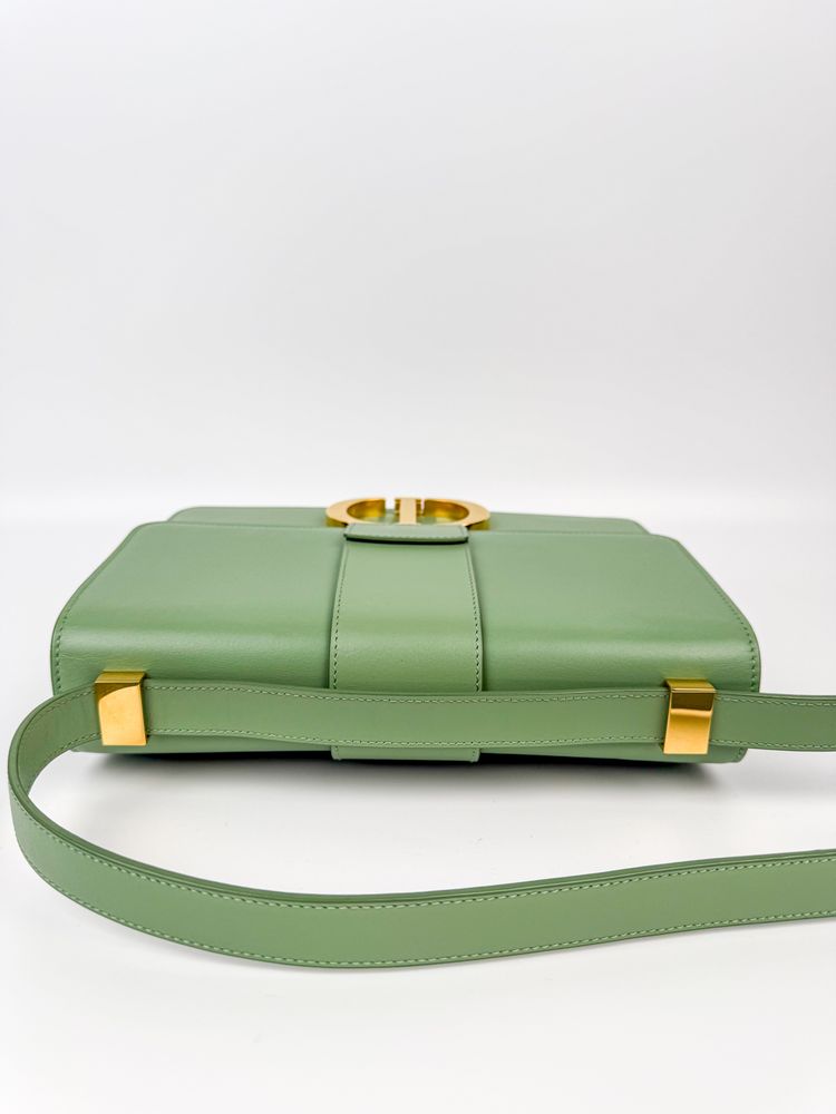 Christian Dior Green Leather Shoulder Bag 6