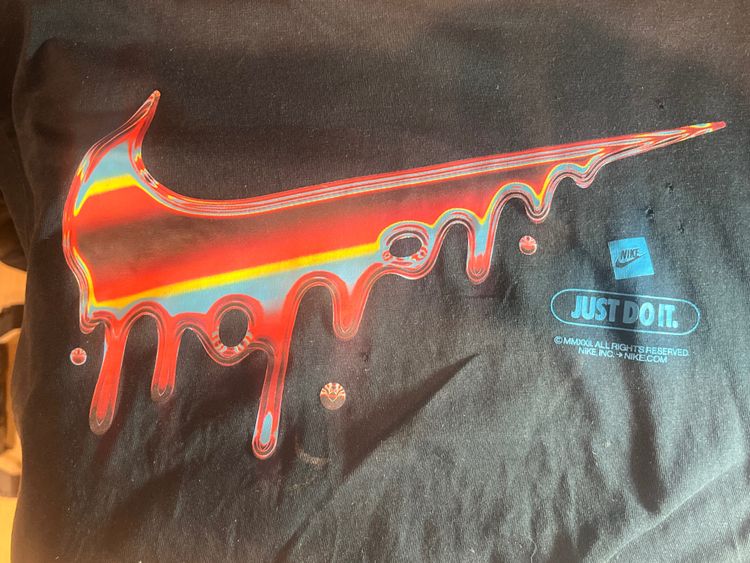 Nike Black T-Shirt DRIP PSYCHADELIC