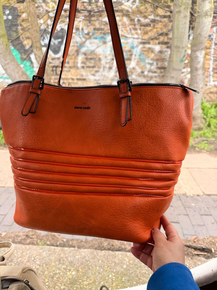 Brown Leather Handbag
