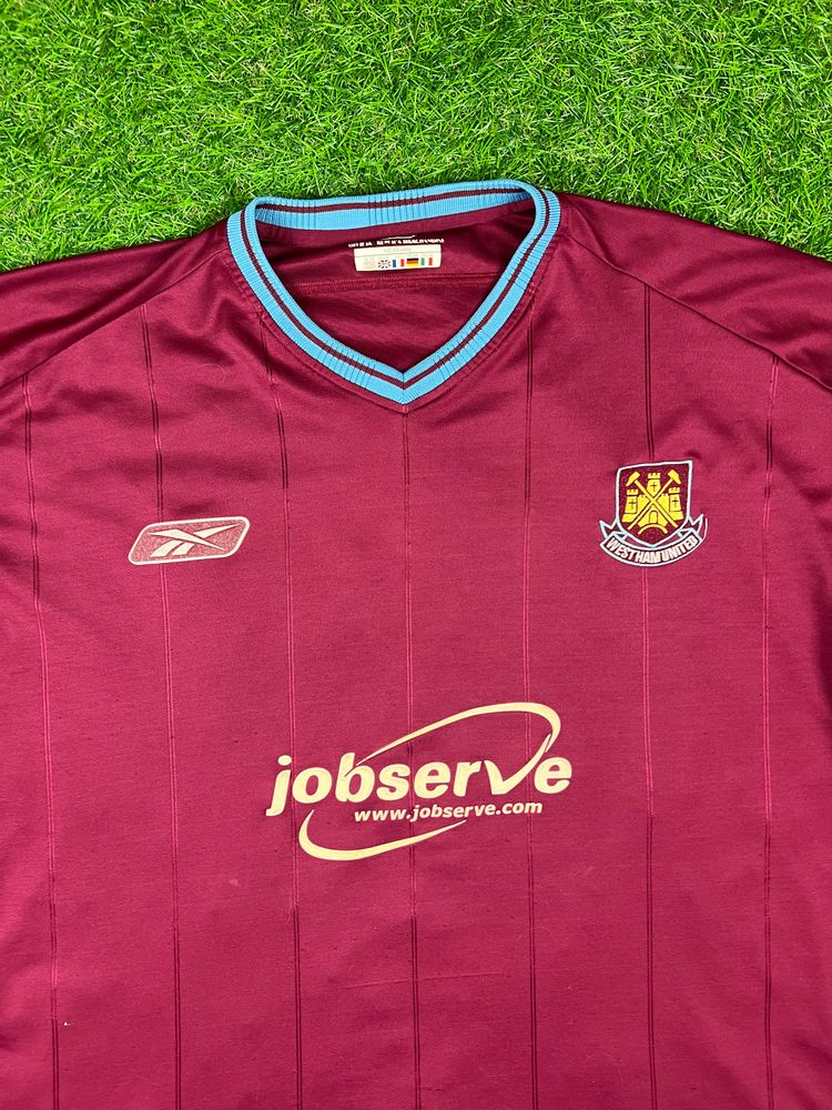 West Ham United 2003/2004 home football shirt- Reebok- size XXL 2