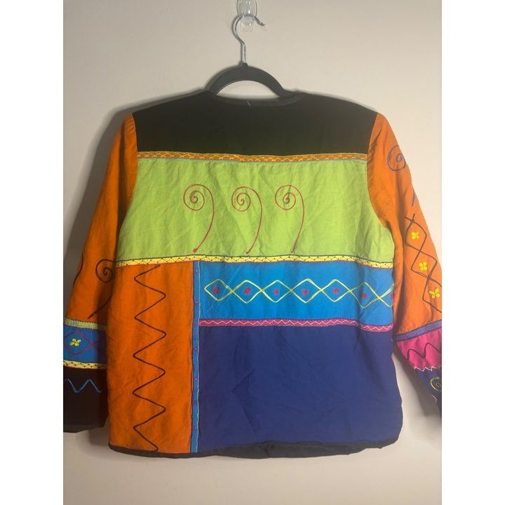 Immagine di Indigo Moon Colorful Patchwork Jacket 1