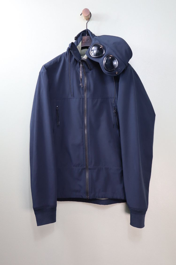 C.P. Company Navy Soft Shell Jacket 4