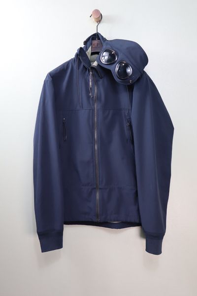 C.P. Company Navy Soft Shell Jacket 4