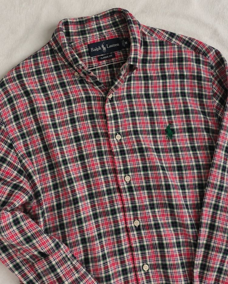 Immagine di Ralph Lauren Classic Fit Plaid Shirt 5