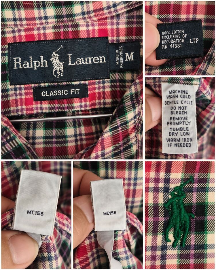 Immagine di Ralph Lauren Classic Fit Plaid Shirt 4