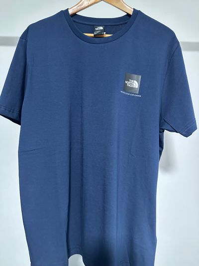 North Face Small Box T-Shirt Navy