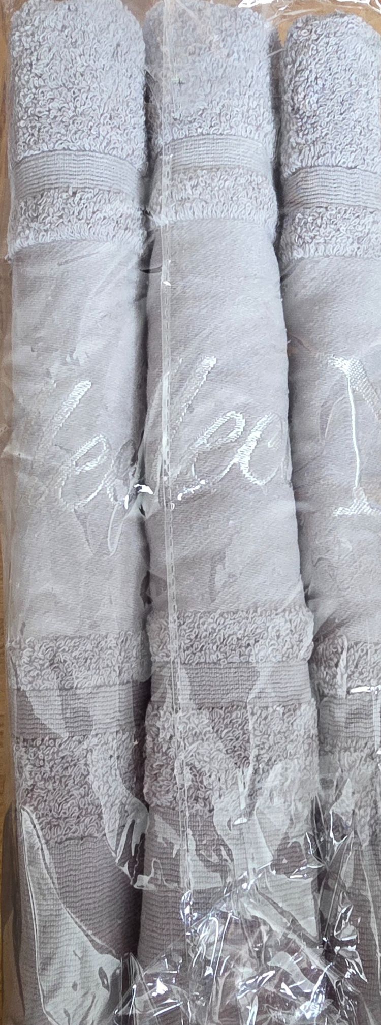 Pack of 3 Grey Colour Next Bath Sheet Towel Price Marked £49 obraz 4