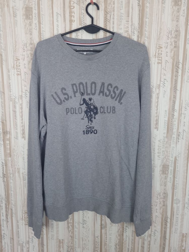 U.S. Polo Assn. Grey Sweatshirt