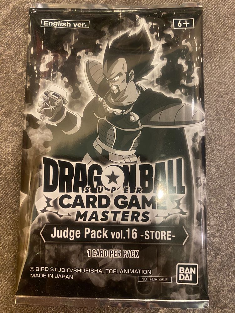 Bandai Dragon Ball Super Card Game Masters Judge Pack Vol.16 product image