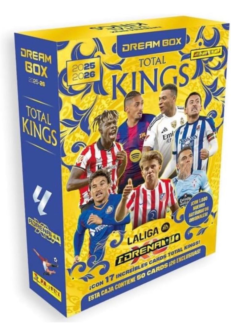 Other Dream Box Total Kings Laliga 2025-2026 Trading Cards imagen del producto