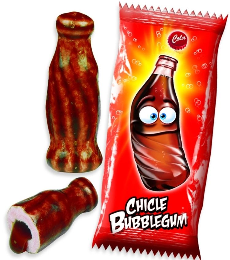Fini Cola Bottles Bubblegum Candy box of 200 2