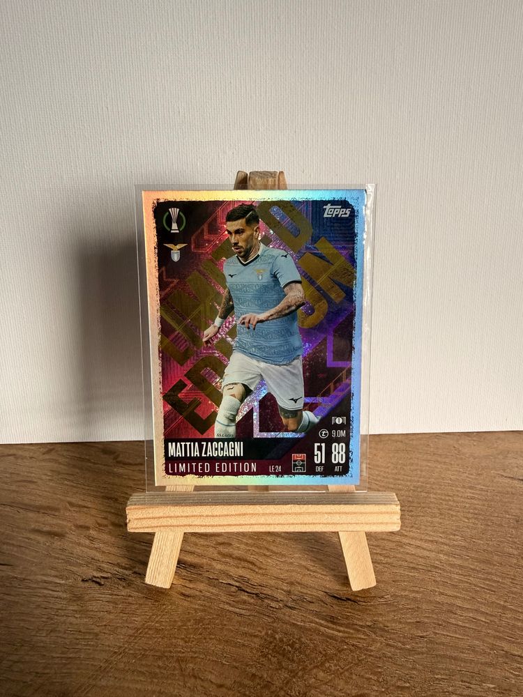 Mattia Zaccagni Limited Edition Football Trading Card