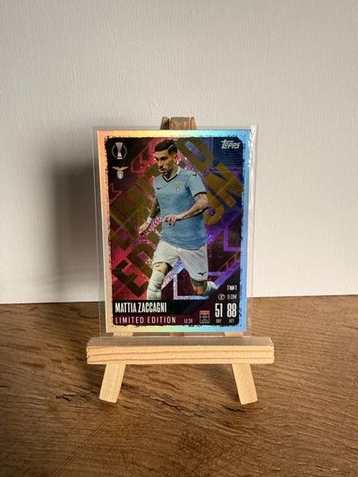 Mattia Zaccagni Limited Edition Football Trading Card