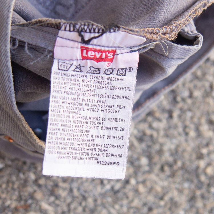 Immagine di Levi's 501 two-tone flared jeans 5