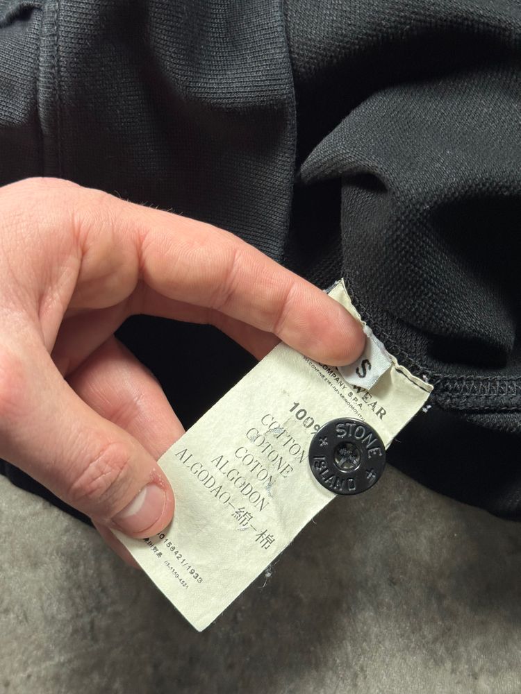 Stone Island Black Hoodie anni 2000 image 6