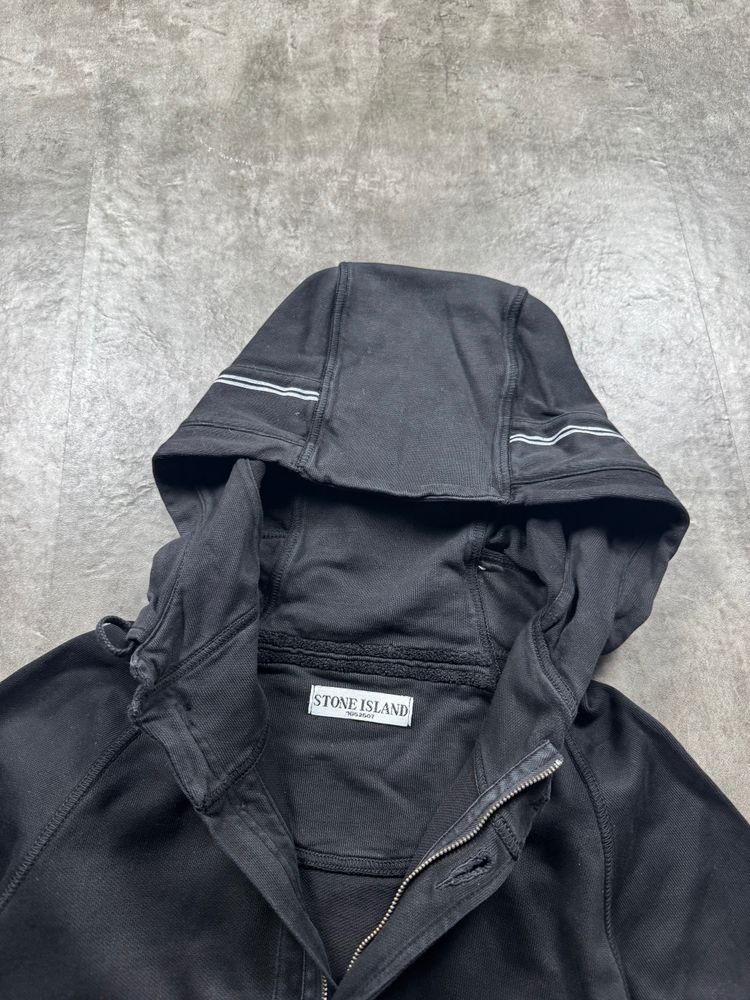 Stone Island Black Hoodie anni 2000 image 4