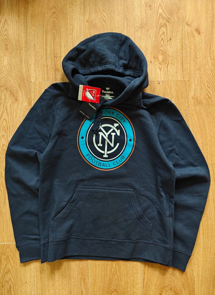 New York City Football Club Navy Blue Hoodie 48x65cm