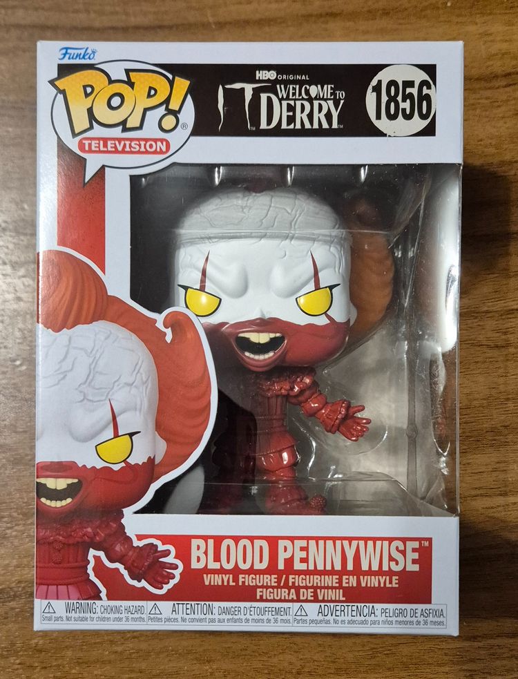 Funko Pop! Television Blood Pennywise Vinyl Figure
