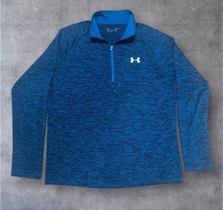 Under Armour Blue Quarter-Zip Pullover