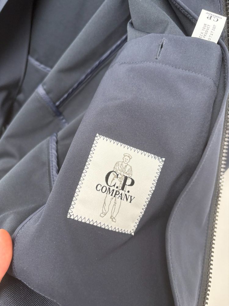 CP Company Navy Soft Shell Jacket image 7