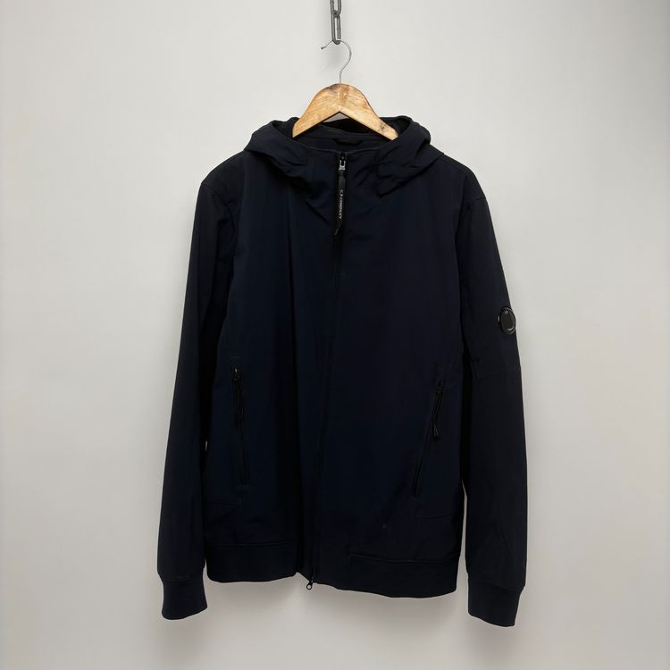 CP Company Navy Soft Shell Jacket image 1