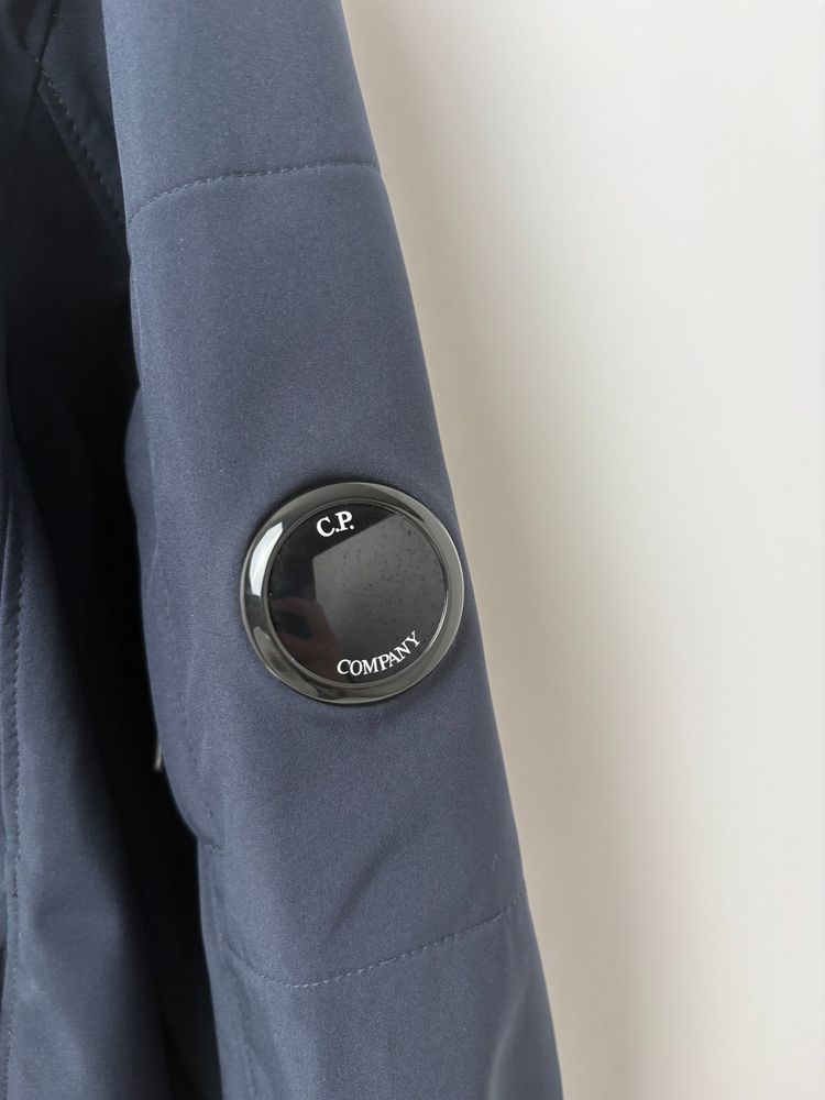 CP Company Navy Soft Shell Jacket image 3