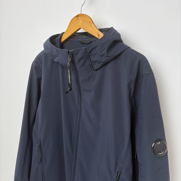 CP Company Navy Soft Shell Jacket image 2