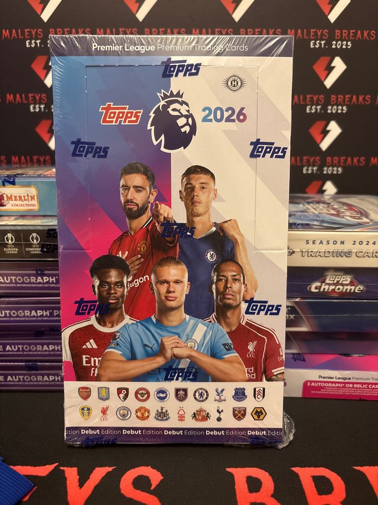 *RANDOM TEAMS* Topps Premier League 26 Hobby box spot