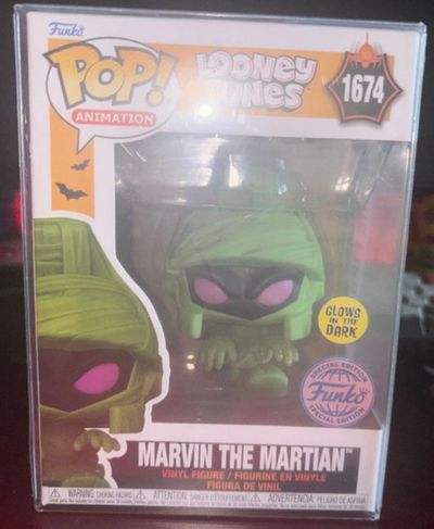 Funko Pop! Animation Looney Tunes Marvin The Martian Vinyl Figure