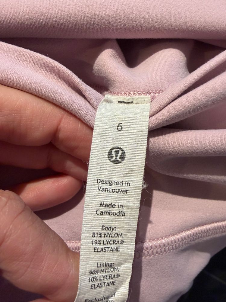 Immagine di Lululemon Pink Leggings UK 10 9