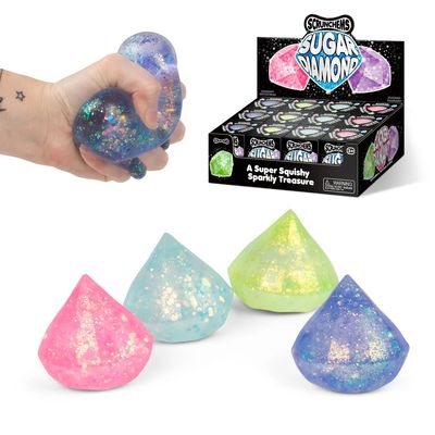 Scrunchems Sugar Diamond Squishy Toy - Assorted - Each
