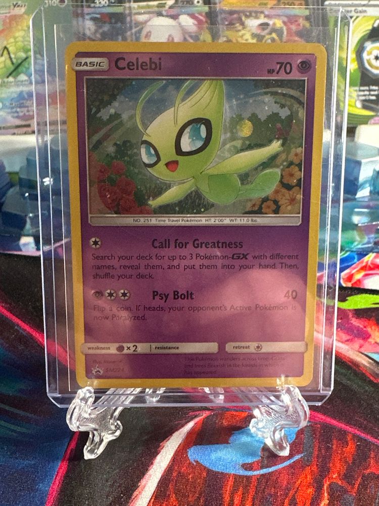 Pokemon TCG Celebi Pokémon Card