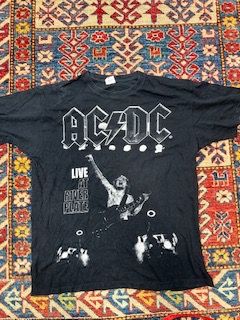 Black Ac/Dc Graphic T-Shirt