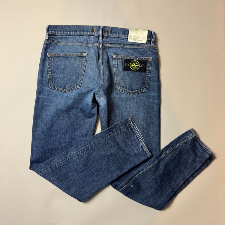Stone Island Dark Wash Jeans - W34 L32
