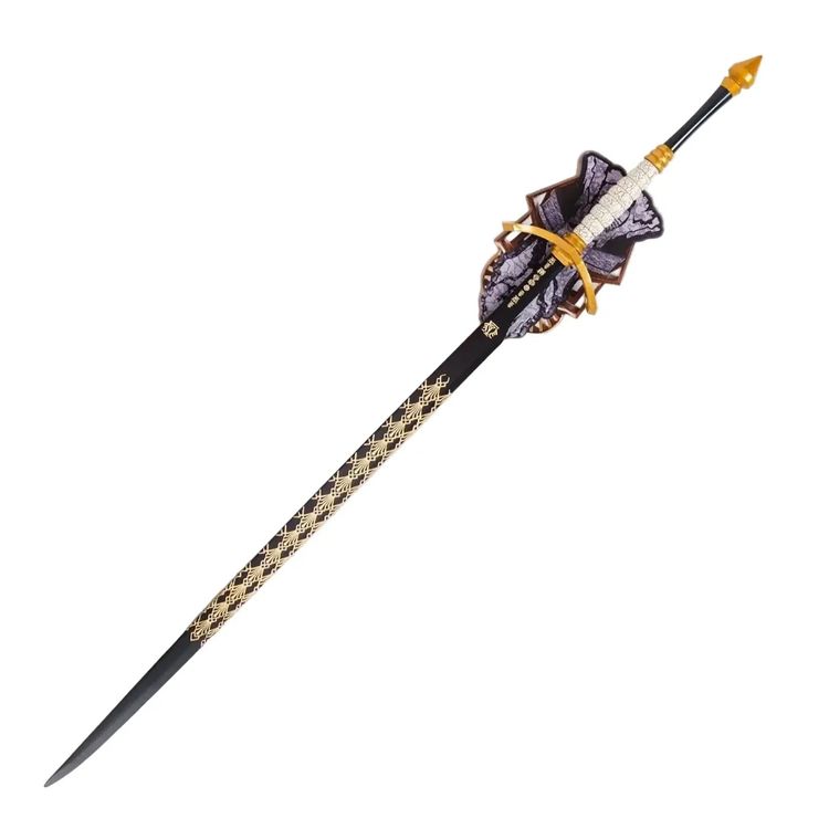 Clair Obscur Expedition 33 Gustave's Noahram Metal Sword with Plaque image 1