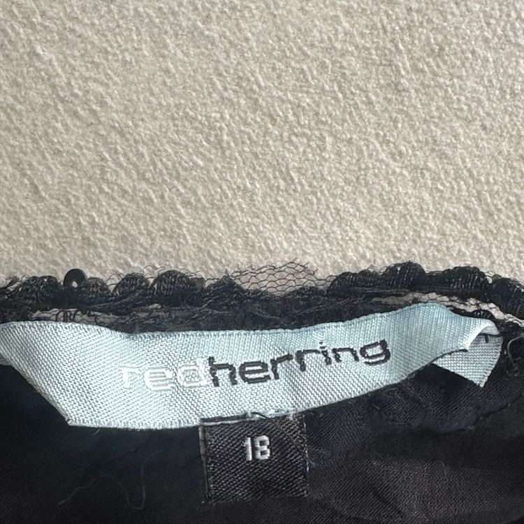 Immagine di Red Herring Black Sleeveless Top 5
