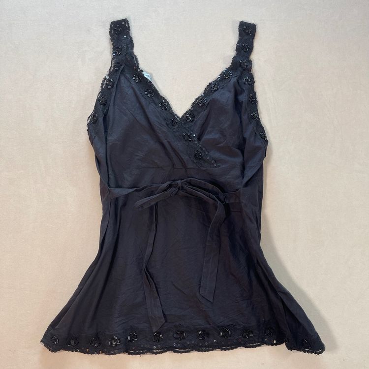 Immagine di Red Herring Black Sleeveless Top 4