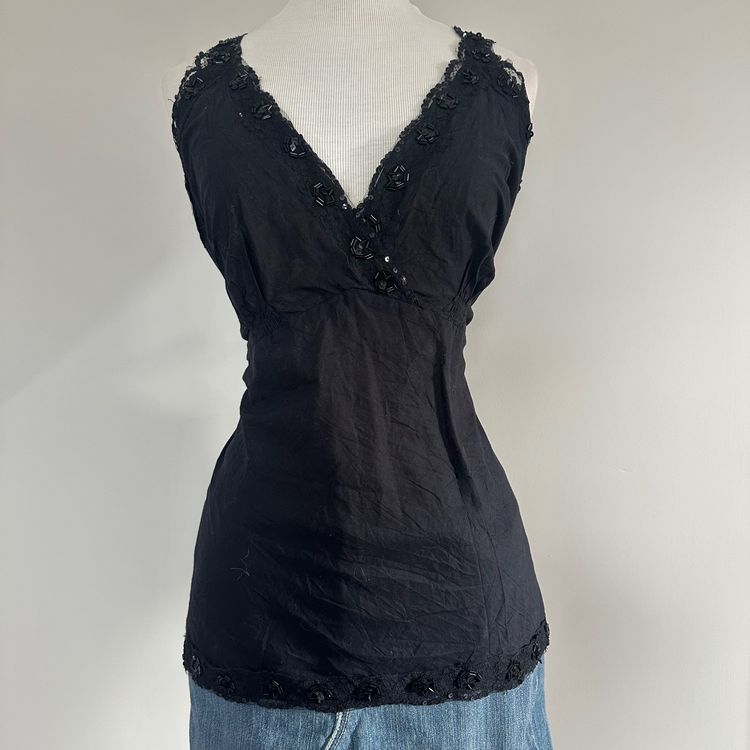 Immagine di Red Herring Black Sleeveless Top 3