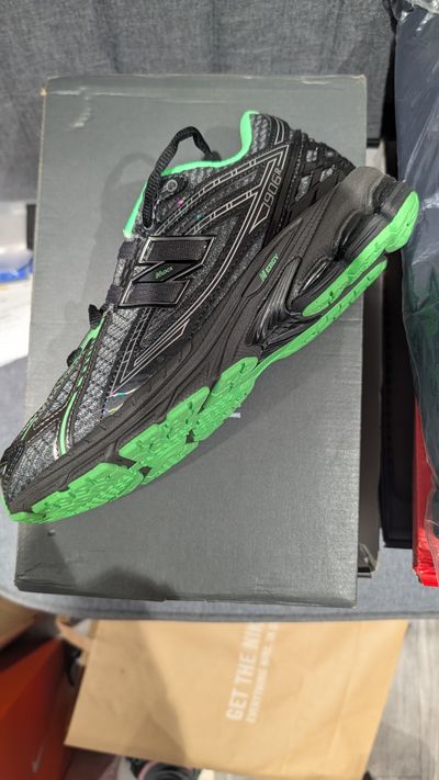 New Balance Black And Green Running Shoe Limited Edition