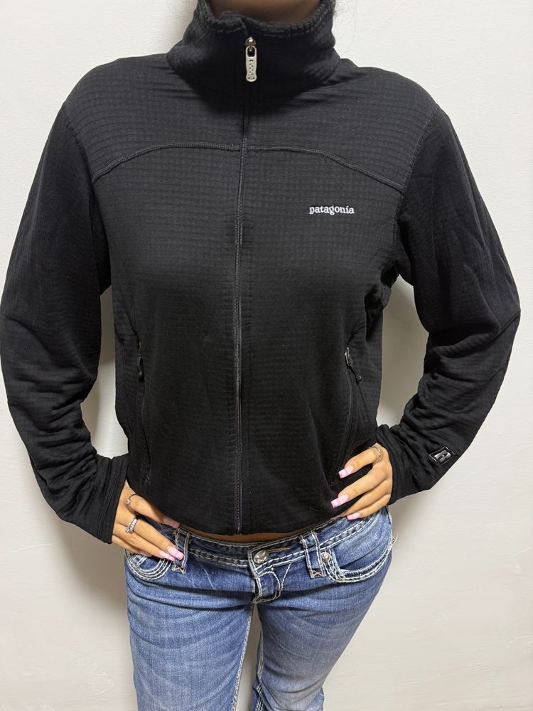 Patagonia Black Zip-Up Jacket