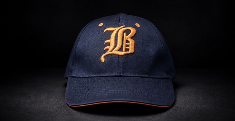 The Mountain Burish Mountain Navy Blue Baseball Cap product image