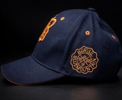 Burish Mountain Navy Blue Baseball Cap image 2