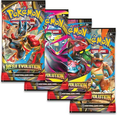 Pokémon Mega Evolution Trading Card Game Booster Packs